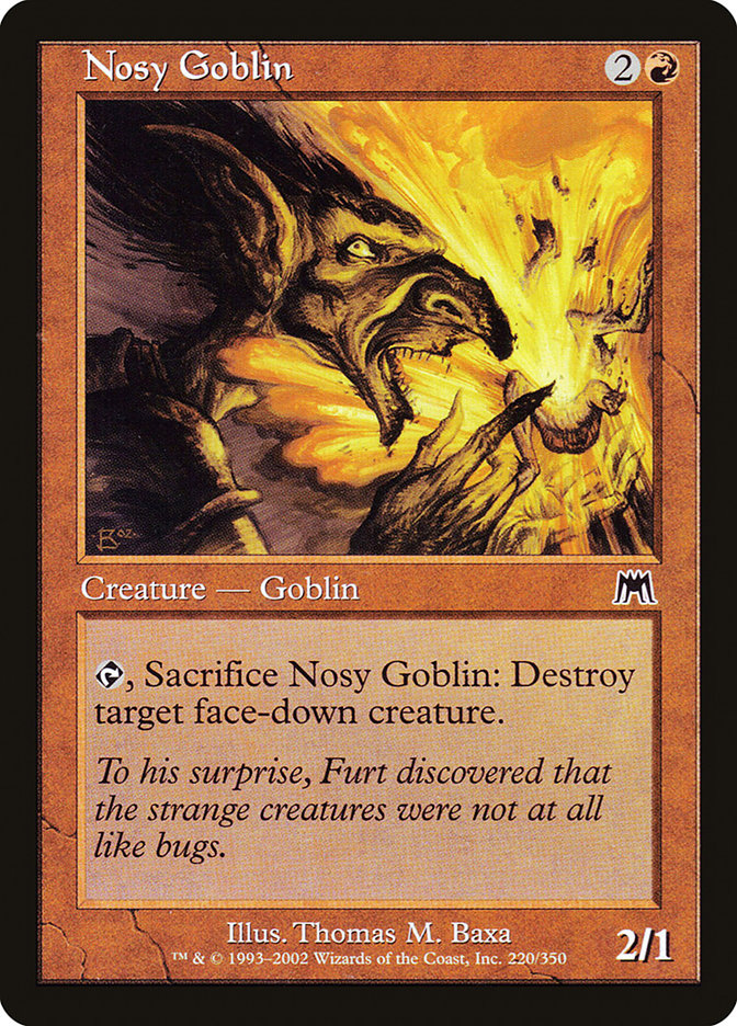 Nosy Goblin [Onslaught] Foil