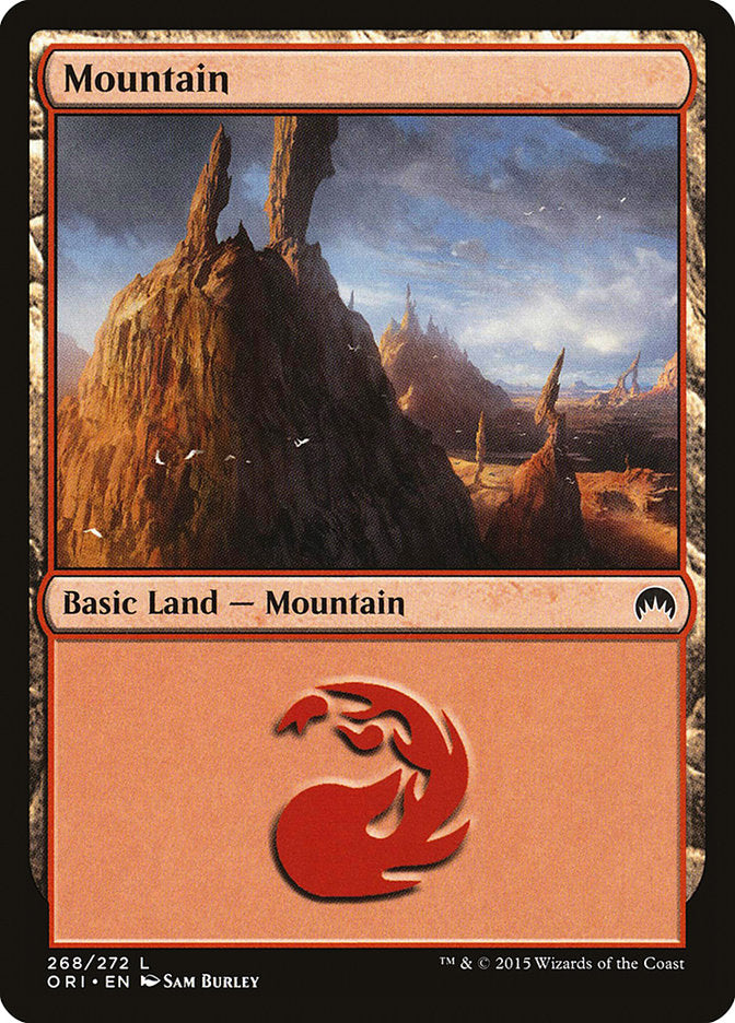 Mountain (268) [Magic Origins] Foil
