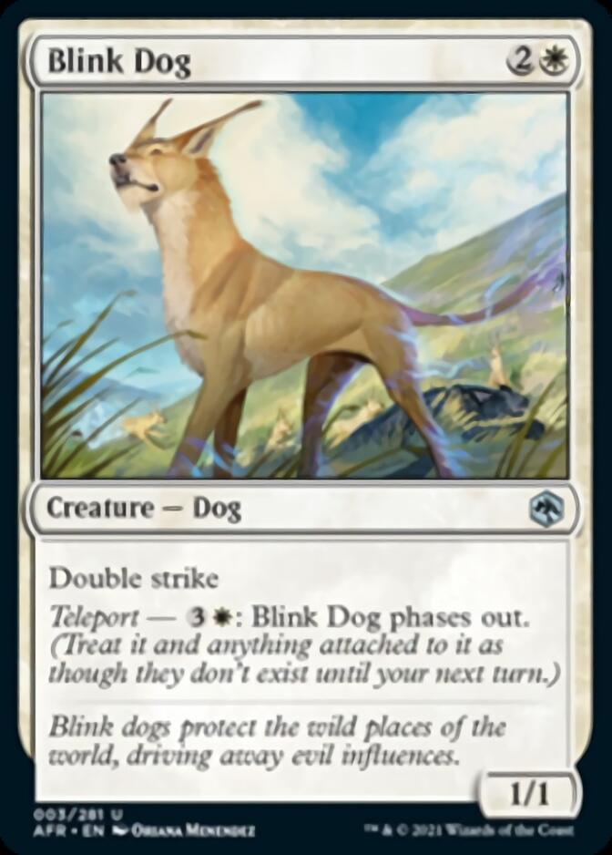 Blink Dog [Dungeons & Dragons: Adventures in the Forgotten Realms] Foil -1