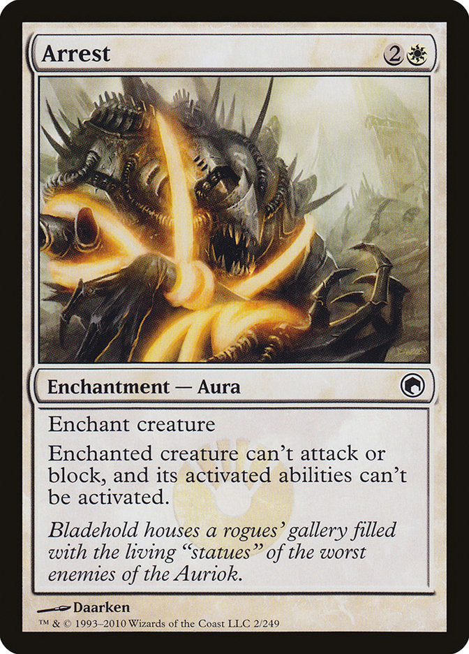 Arrest [Scars of Mirrodin] Foil