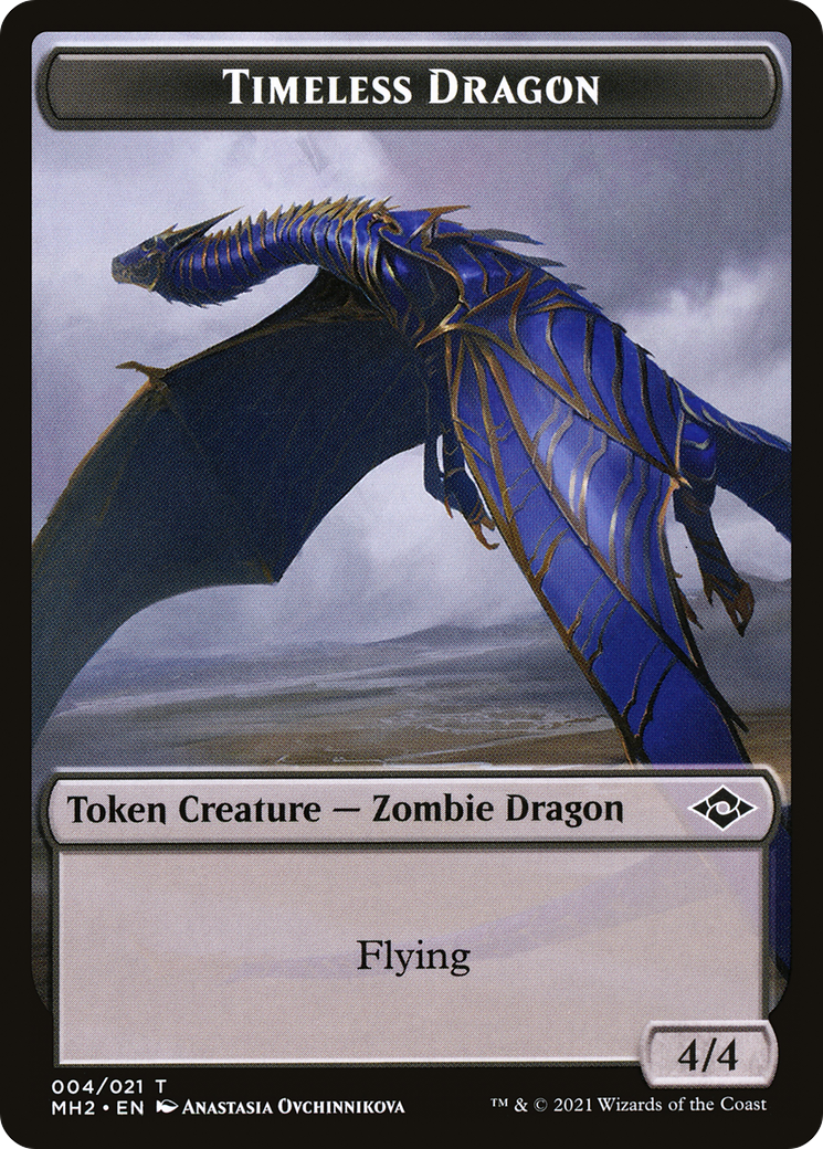 Timeless Dragon  [Modern Horizons 2 Tokens] Foil