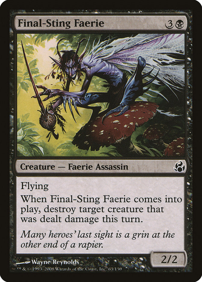 Final-Sting Faerie [Morningtide] Foil