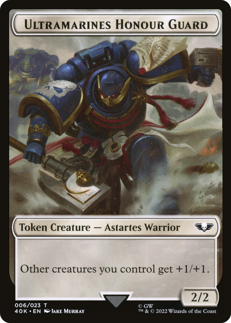 Ultramarines Honour Guard  [Warhammer 40,000 Tokens]
