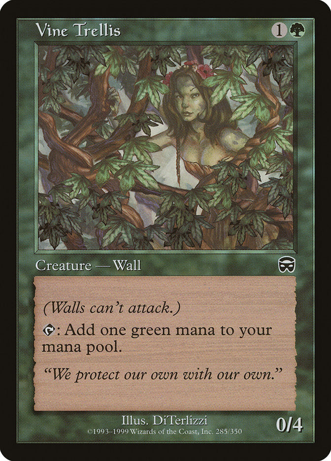 Vine Trellis [Mercadian Masques] Foil