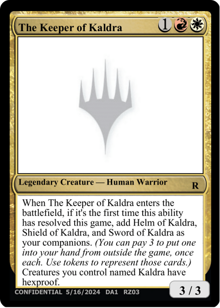 The Keeper of Kaldra  [Unknown Event]