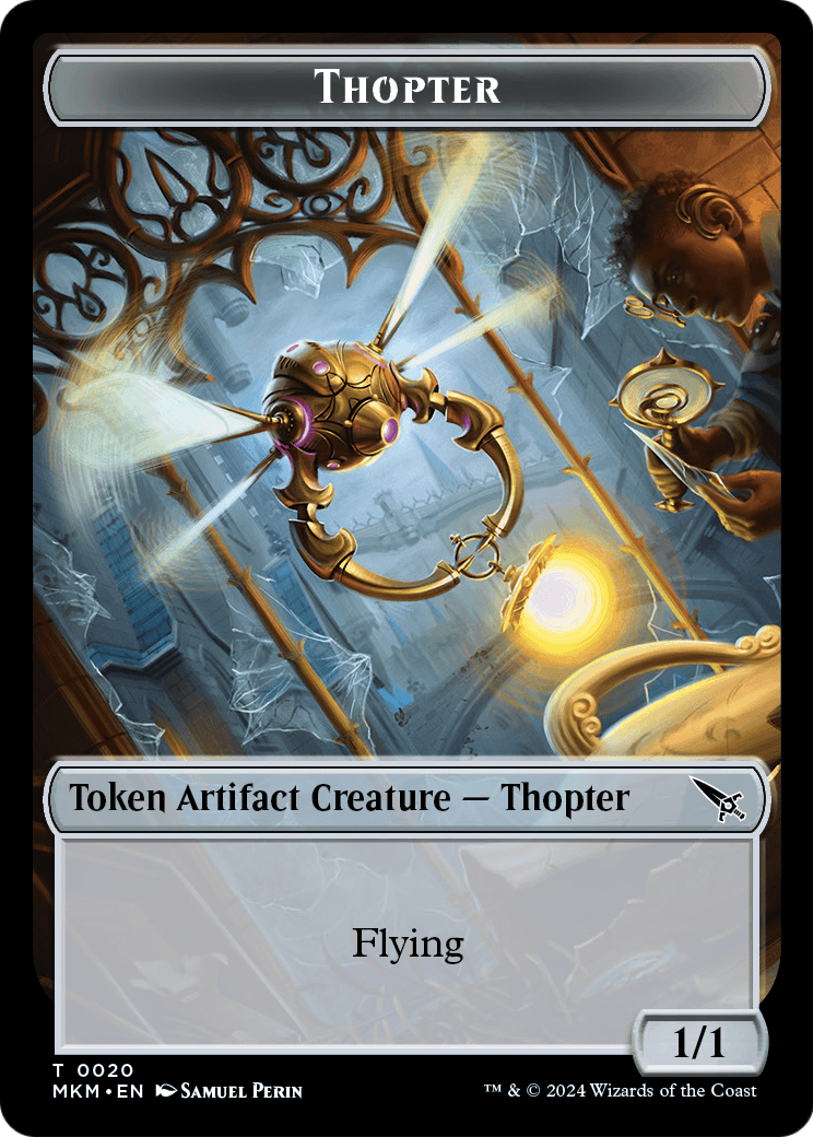 Thopter  [Murders at Karlov Manor Tokens] Foil