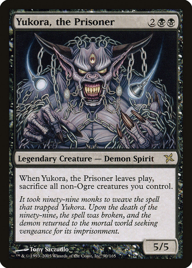Yukora, the Prisoner [Betrayers of Kamigawa] Foil