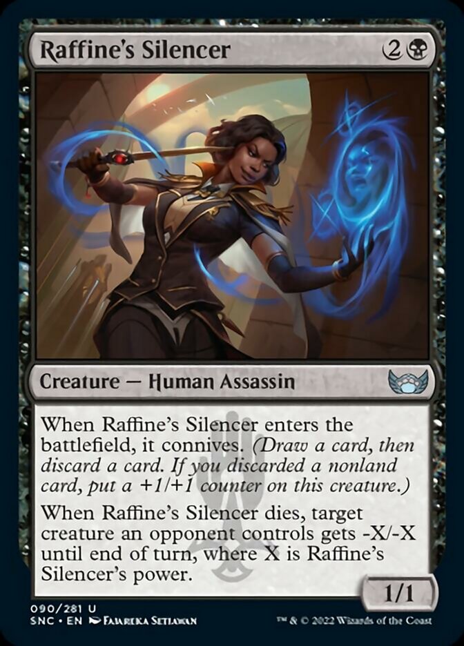 Raffine's Silencer [Streets of New Capenna] Foil