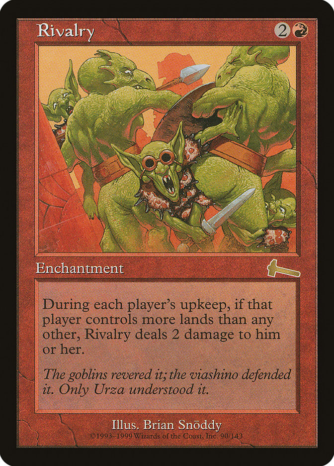 Rivalry [Urza's Legacy] Foil