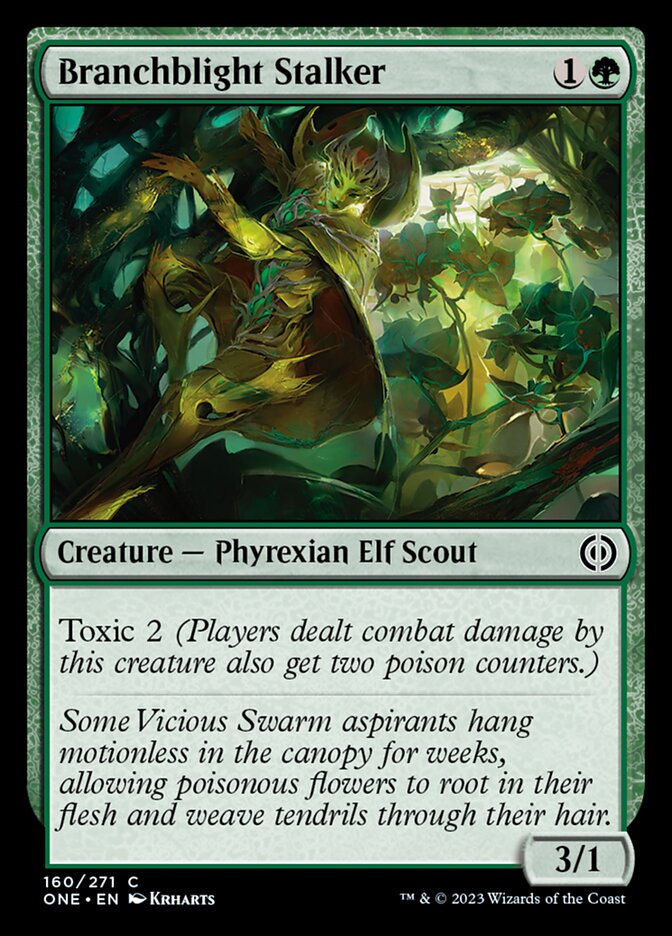 Branchblight Stalker [Phyrexia: All Will Be One] Foil