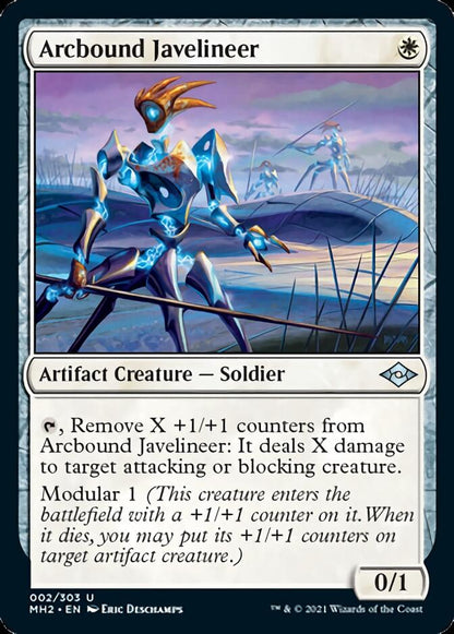 Arcbound Javelineer [Modern Horizons 2] Foil