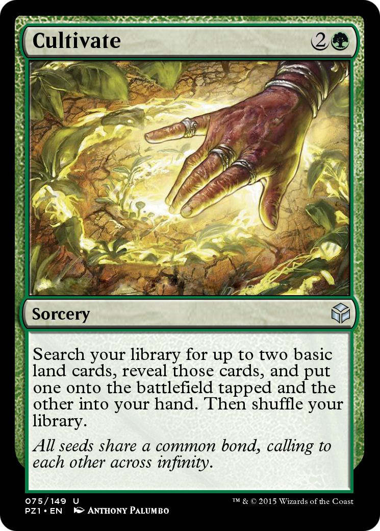 Cultivate  [Legendary Cube Prize Pack]