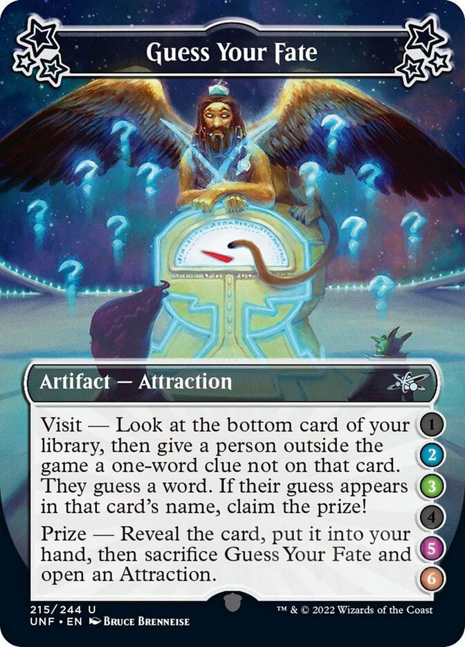 Guess Your Fate (2-3-5-6) [Unfinity] Foil