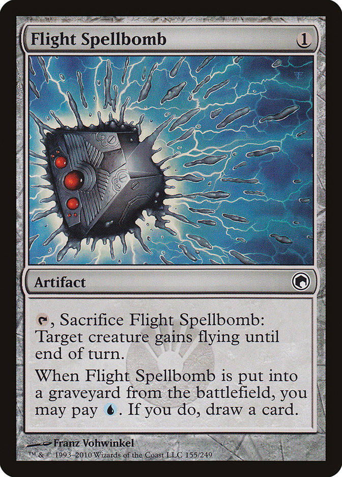 Flight Spellbomb [Scars of Mirrodin] Foil