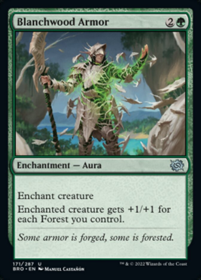 Blanchwood Armor [The Brothers' War] Foil