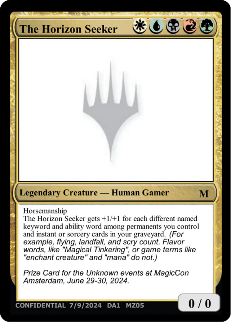 The Horizon Seeker  [Unknown Event]
