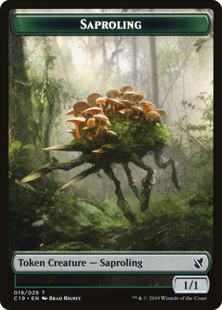 Saproling  [Commander 2019 Tokens]
