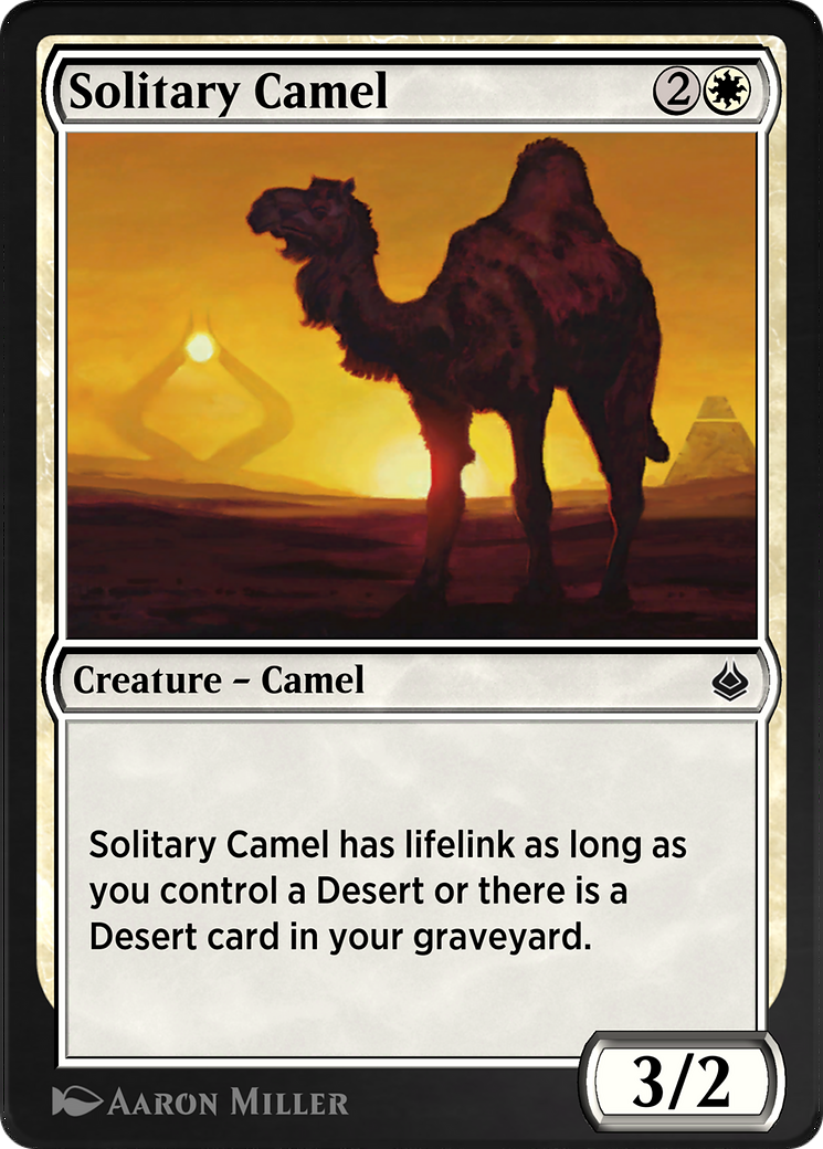 Solitary Camel  [Amonkhet Remastered]