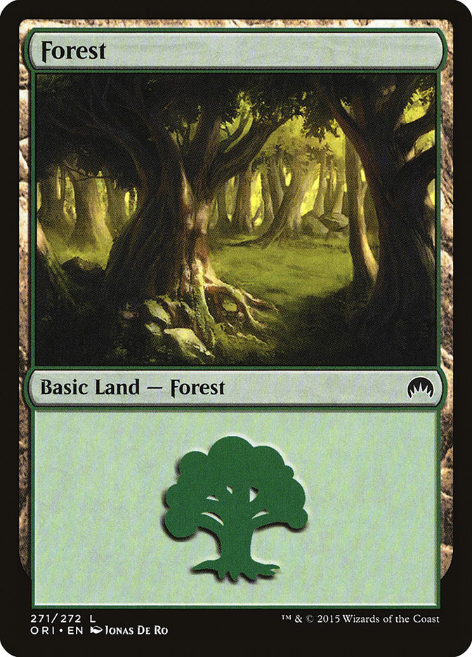 Forest (271) [Magic Origins] Foil