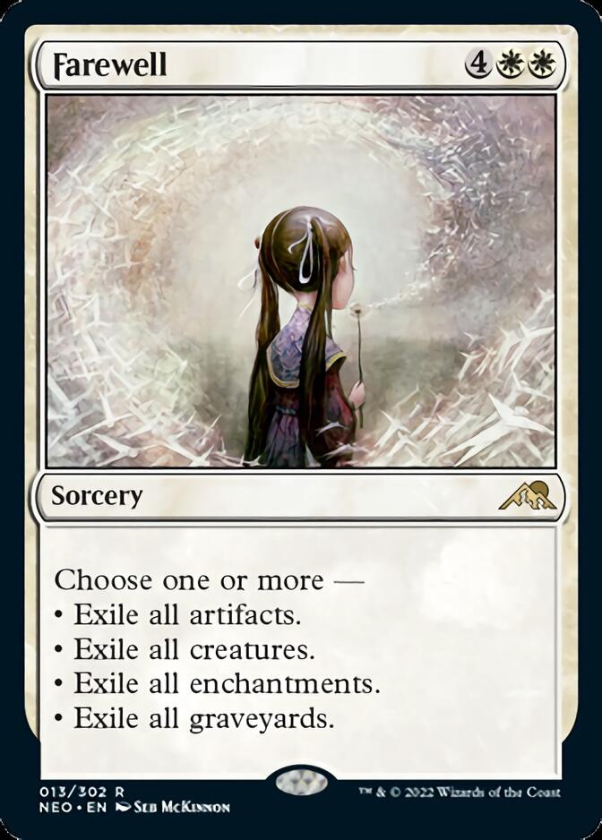 Farewell [Kamigawa: Neon Dynasty] Foil -1