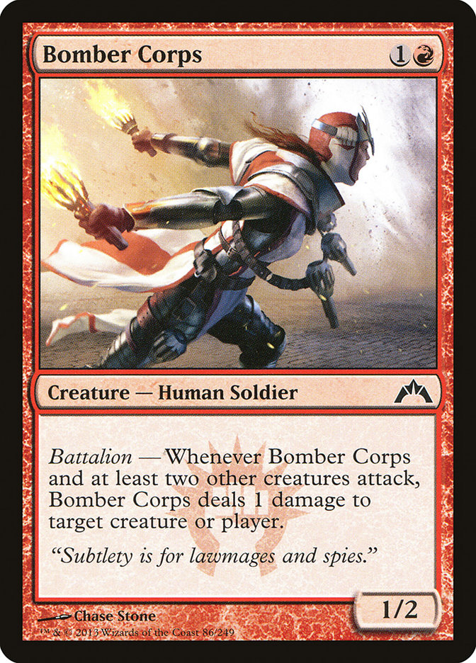 Bomber Corps [Gatecrash] Foil