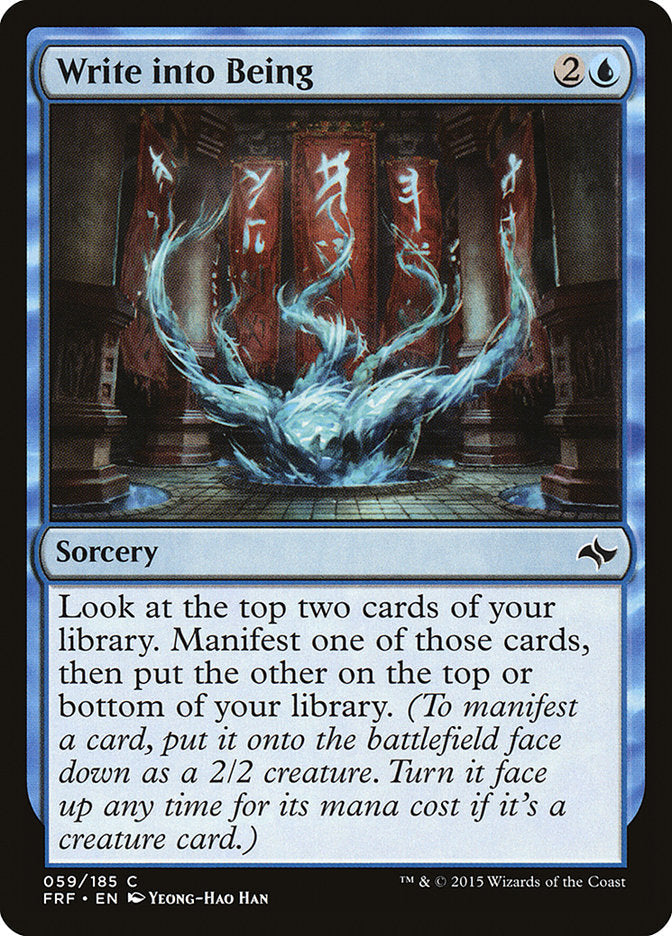 Write into Being [Fate Reforged] Foil