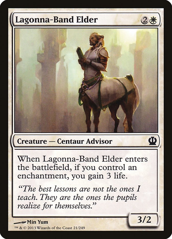 Lagonna-Band Elder [Theros] Foil