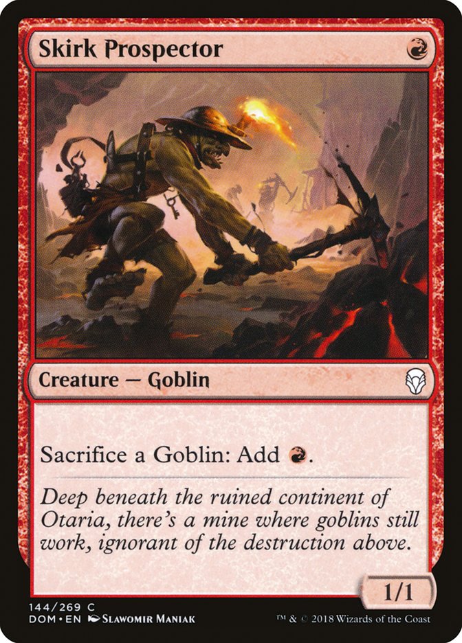 Skirk Prospector [Dominaria] Foil