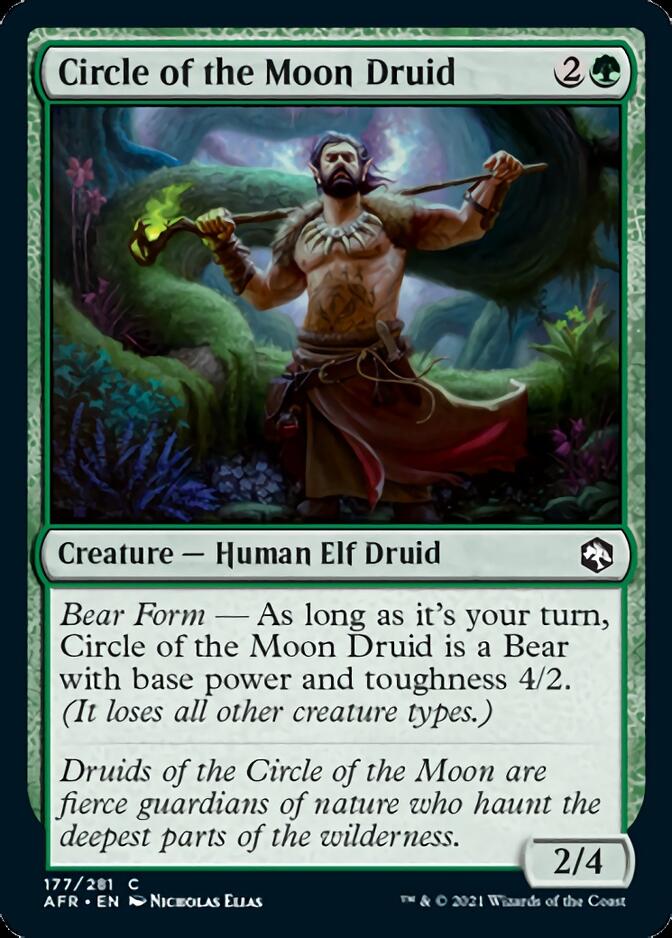Circle of the Moon Druid [Dungeons & Dragons: Adventures in the Forgotten Realms] Foil