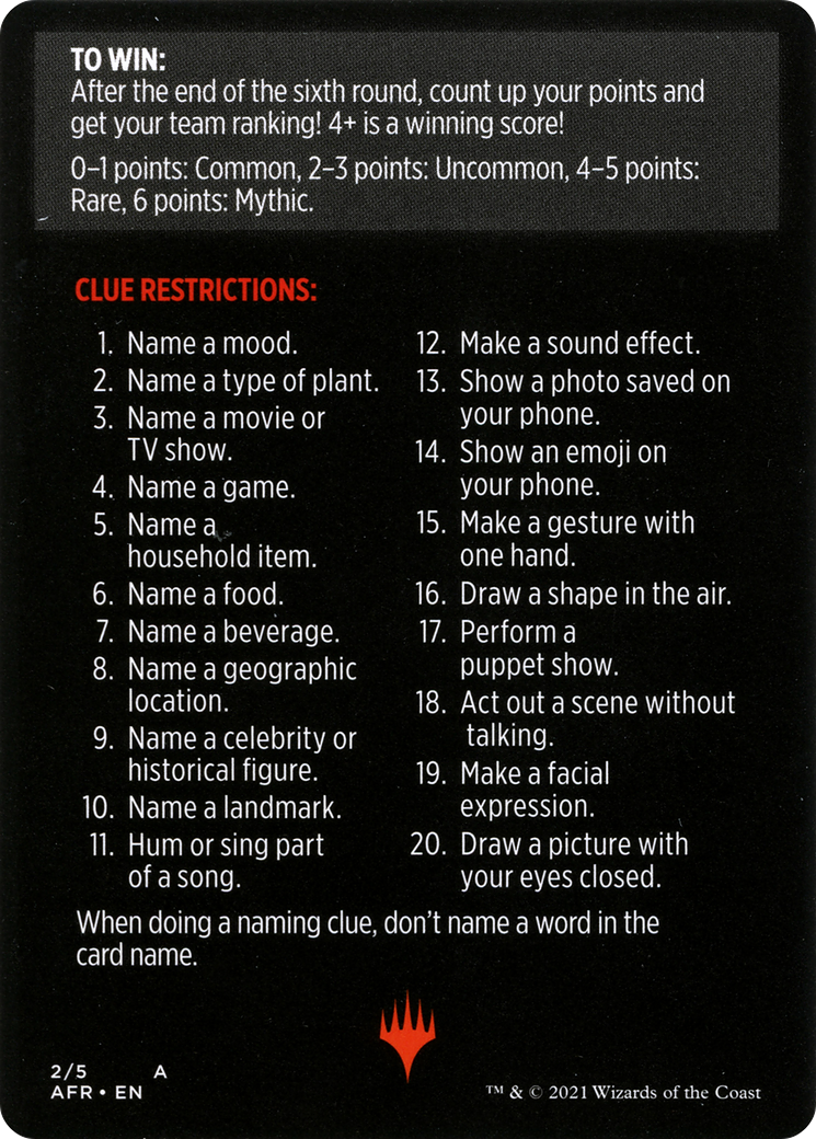 Totally Lost in Translation // Totally Lost in Translation (cont'd)  [Adventures in the Forgotten Realms Minigames] Foil