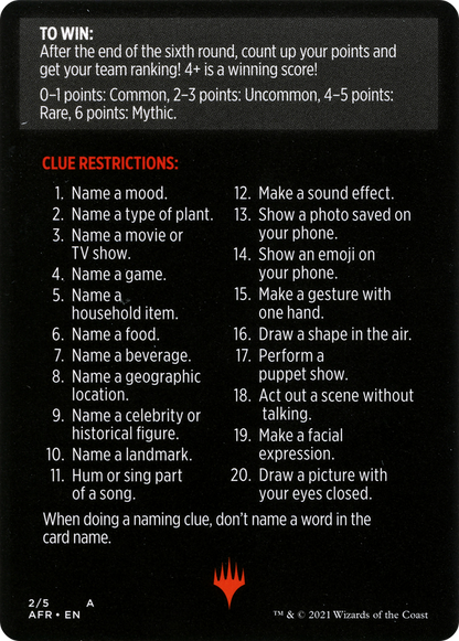 Totally Lost in Translation // Totally Lost in Translation (cont'd)  [Adventures in the Forgotten Realms Minigames] Foil