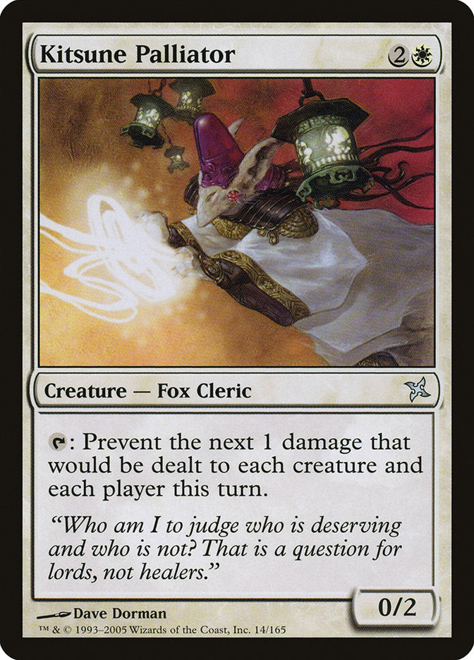 Kitsune Palliator [Betrayers of Kamigawa] Foil