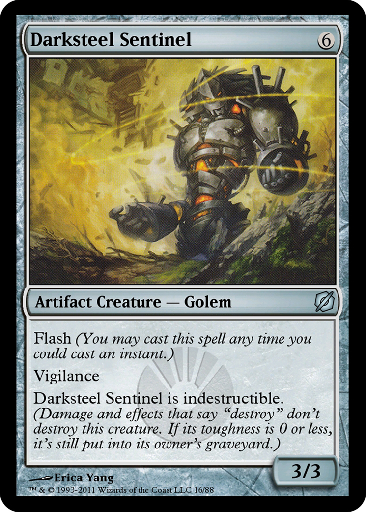 Darksteel Sentinel  [Duel Decks: Mirrodin Pure vs. New Phyrexia]