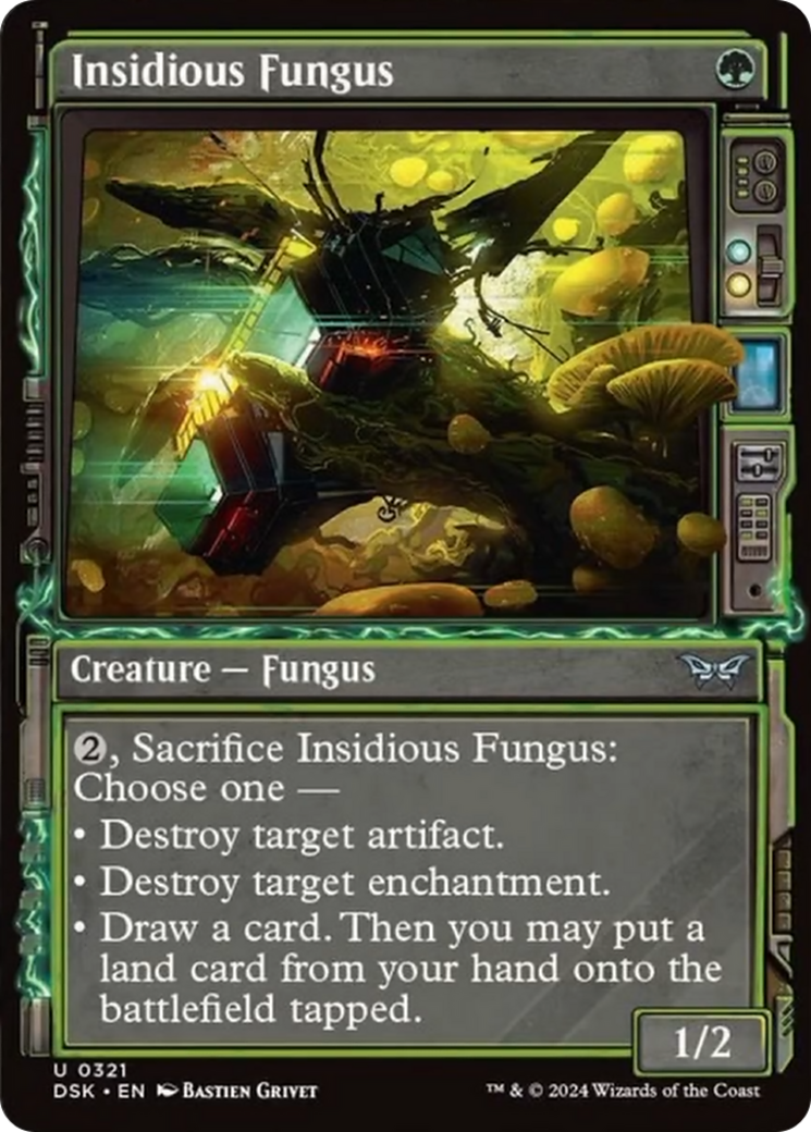 Insidious Fungus (Showcase) [Duskmourn: House of Horror] Foil