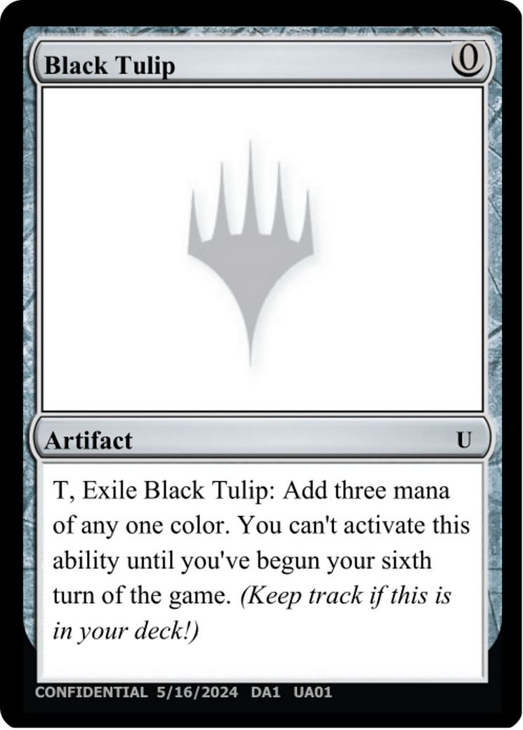 Black Tulip  [Unknown Event]