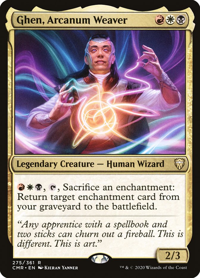 Ghen, Arcanum Weaver [Commander Legends] Foil