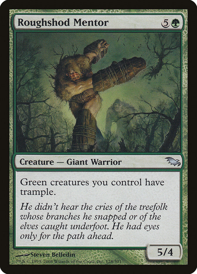 Roughshod Mentor [Shadowmoor] Foil