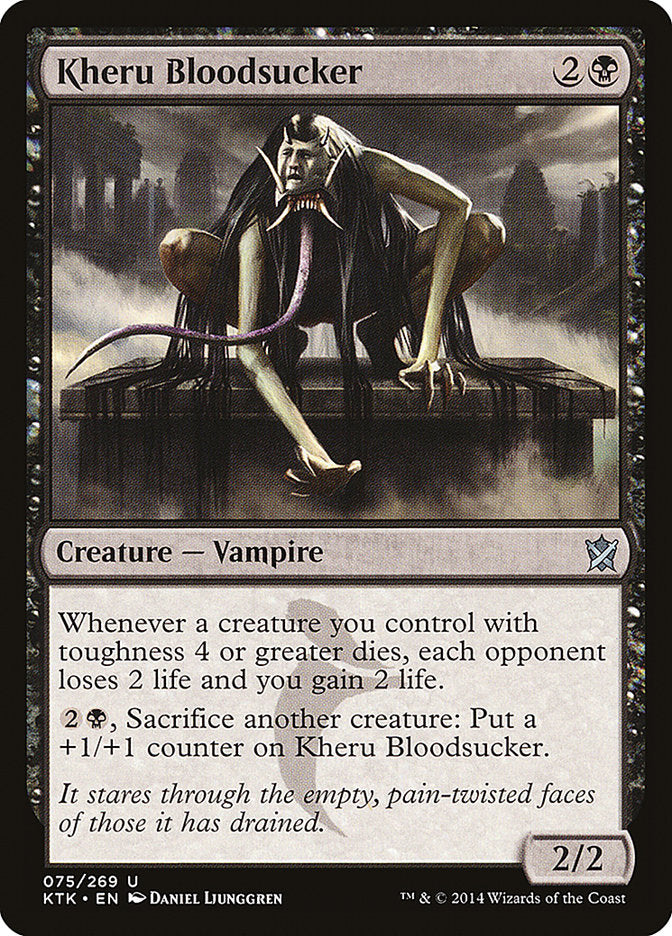 Kheru Bloodsucker [Khans of Tarkir] Foil