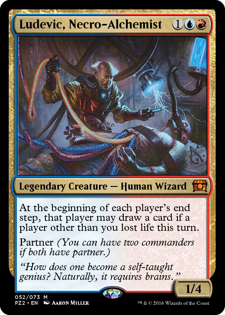 Ludevic, Necro-Alchemist  [Treasure Chest] Foil