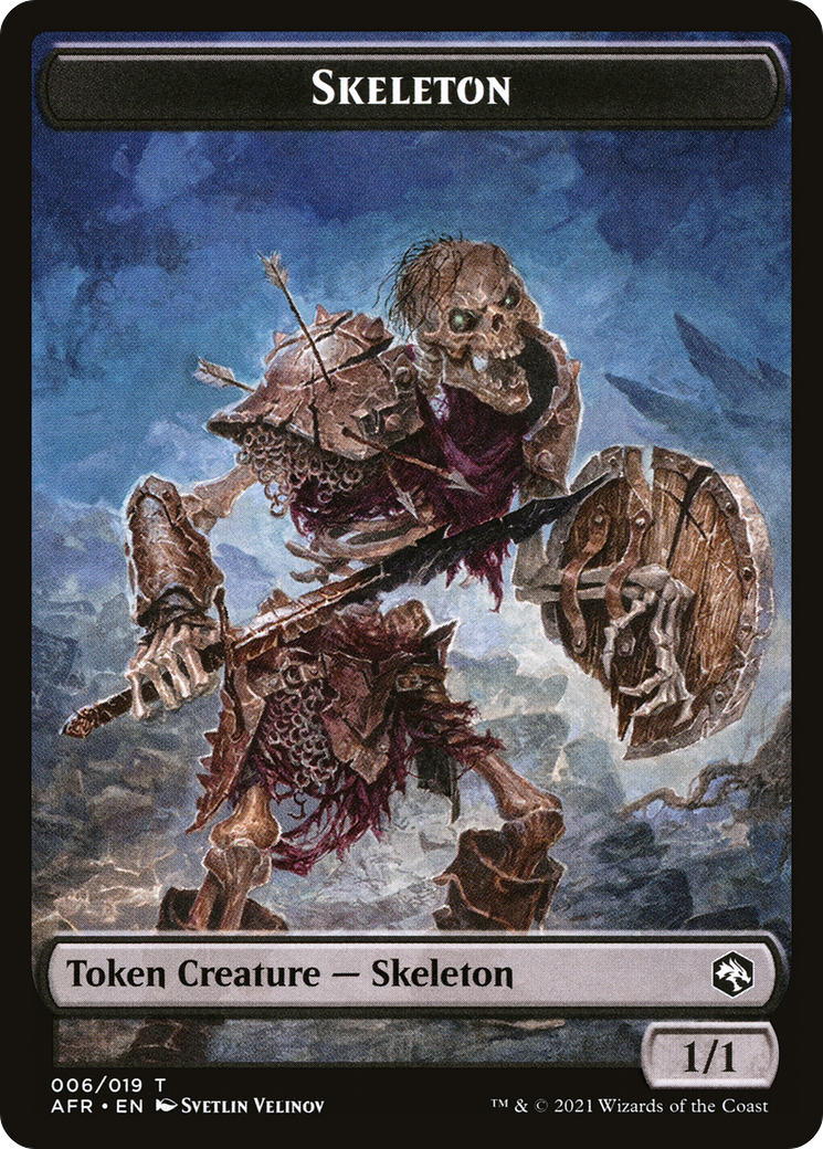 Skeleton  [Adventures in the Forgotten Realms Tokens] Foil