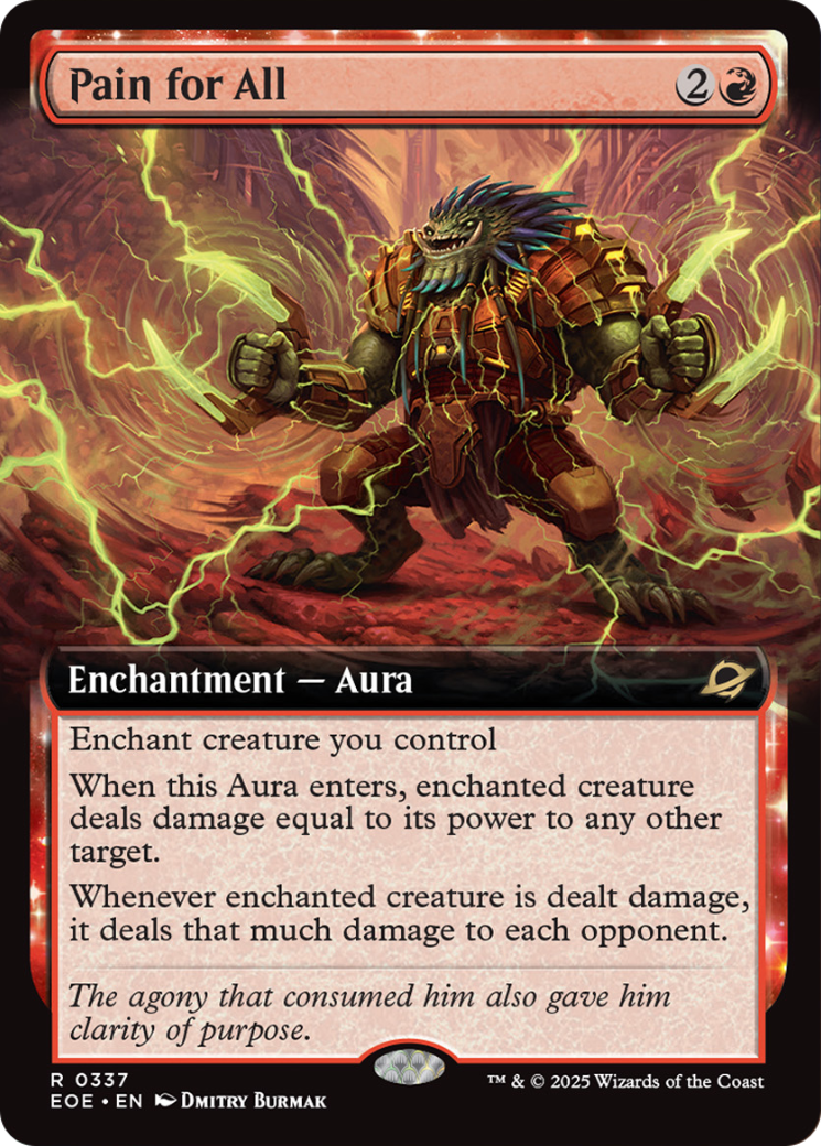 Pain for All (Extended Art) [Edge of Eternities] Foil