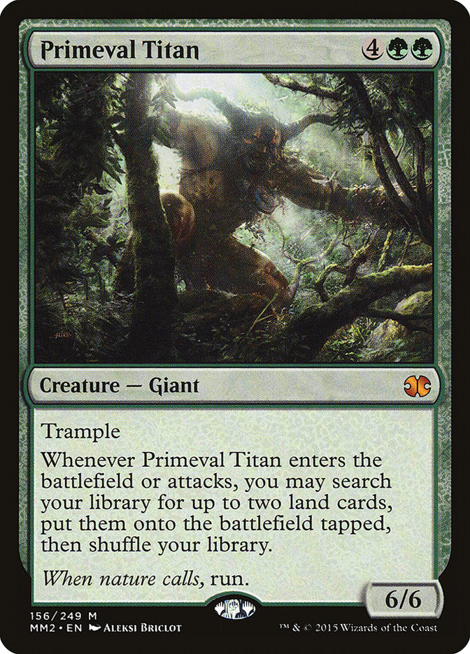 Primeval Titan [Modern Masters 2015] Foil