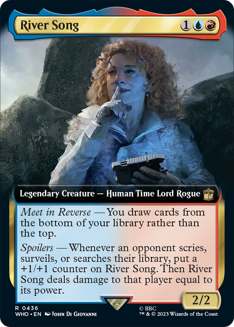 River Song (Extended Art) [Doctor Who] Foil