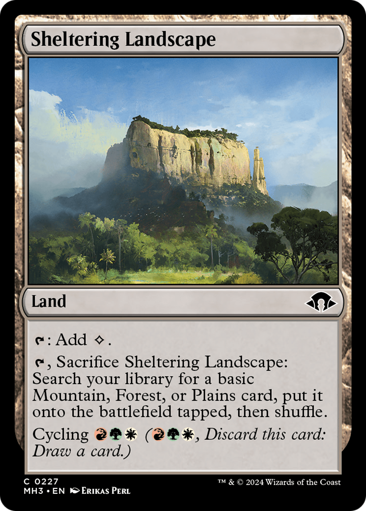Sheltering Landscape [Modern Horizons 3] Foil