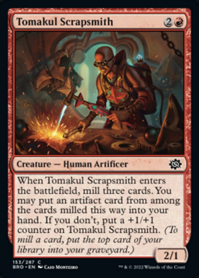 Tomakul Scrapsmith [The Brothers' War] Foil