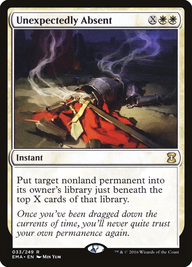 Unexpectedly Absent [Eternal Masters] Foil