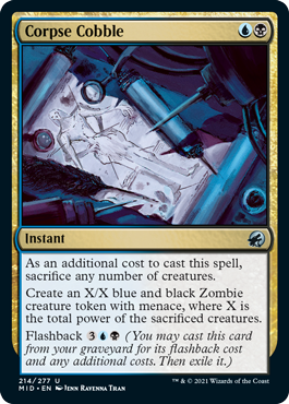 Corpse Cobble [Innistrad: Midnight Hunt] Foil