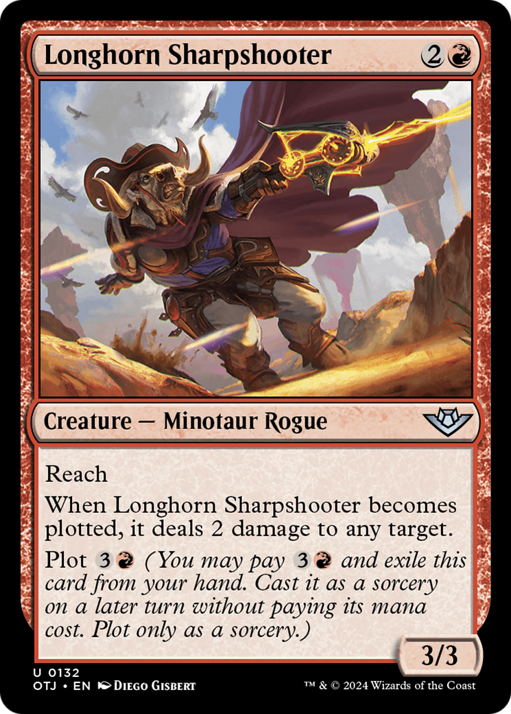 Longhorn Sharpshooter [Outlaws of Thunder Junction] Foil