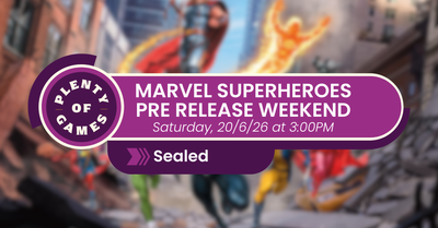 MTG Marvel Superheroes Pre Release - Saturday Afternoon Sealed