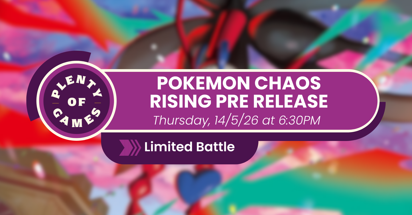 Pokemon Chaos Rising Pre Release